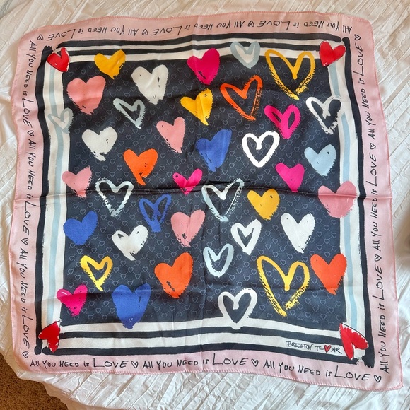 FOUR items Brighton Tote Scarf Water Bottle Coin Purse - Picture 5 of 16